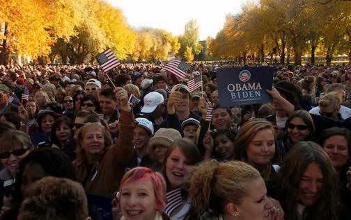 Obama Rally, Fort Collins