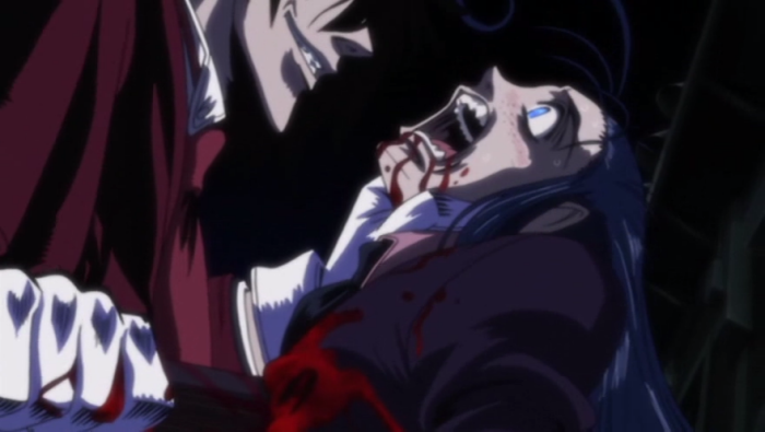Alucard has Rip in his clutches