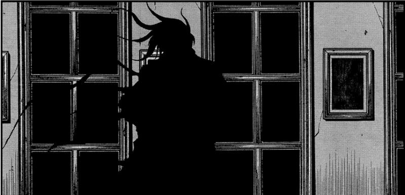 Alucard materializes from the shadows