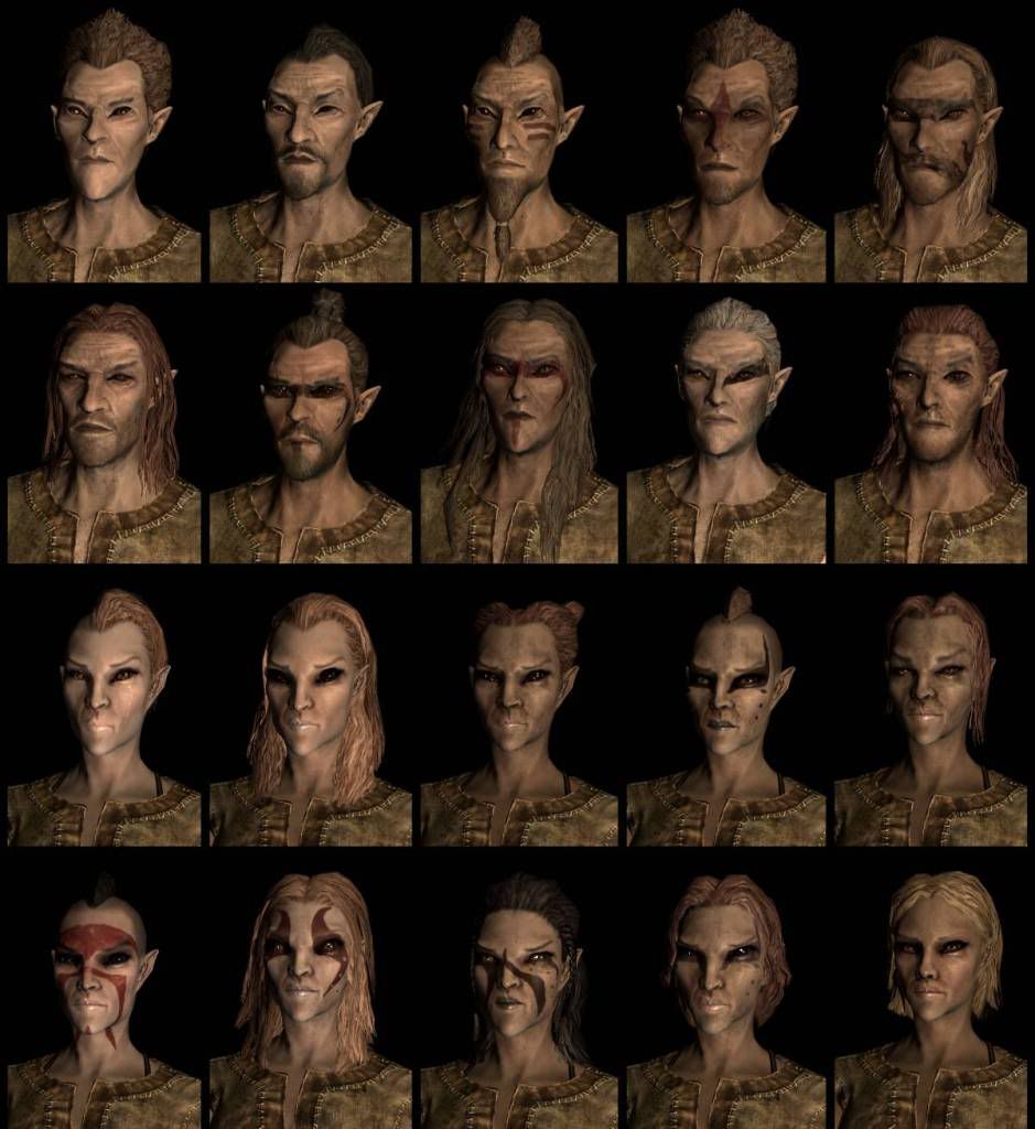 skyrim-character-presets-dark-elves-high-elves-and-wood-elves