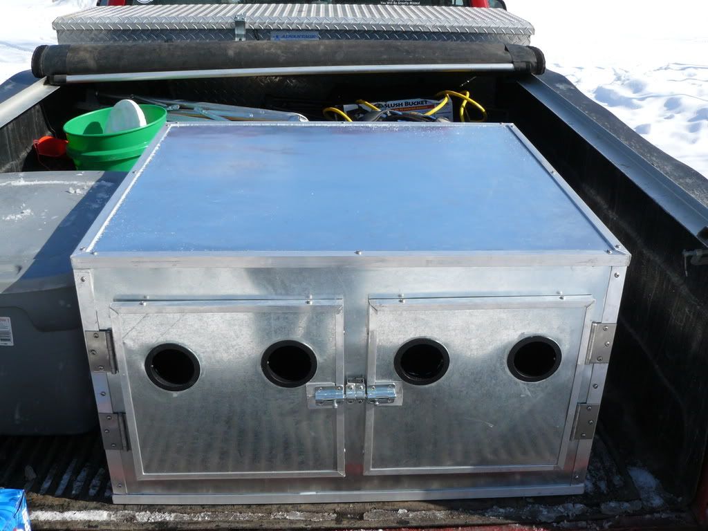 of Kennel for under Tonneau Cover? Hunting Dogs MN