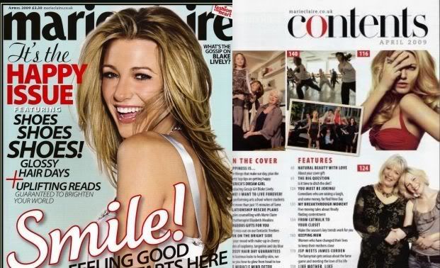 Blake Lively Marie Claire Uk. Blake Lively : Marie Claire