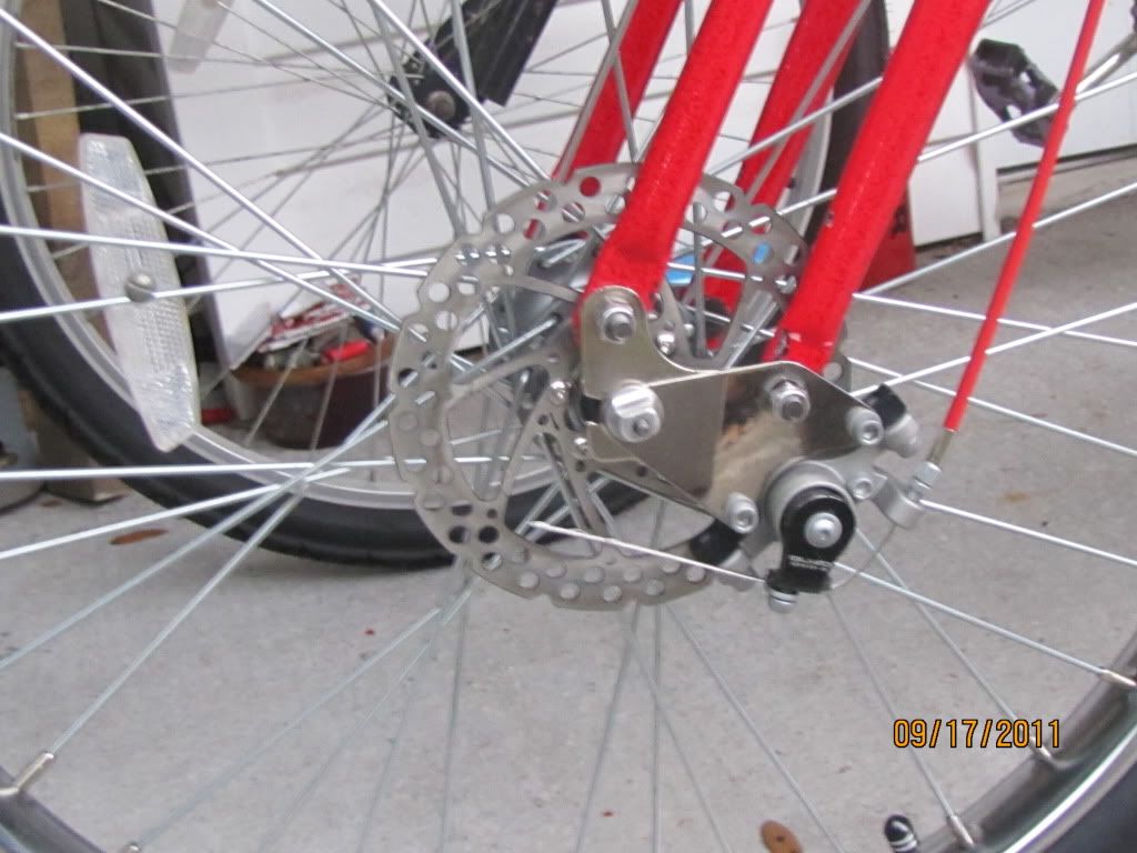 Front Disc Hub Adapter Motorized Bicycle Engine Kit Forum