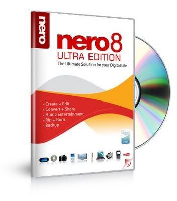 Nero 8.3.20.0 All Lang(CleanTool/Template Packs/Nero InCD/LightScribe Software)