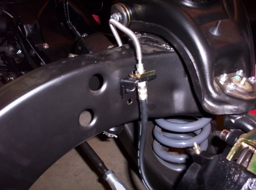 Disc brake hardline brackets Team Camaro Tech