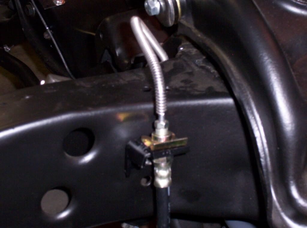 Disc brake hardline brackets Team Camaro Tech