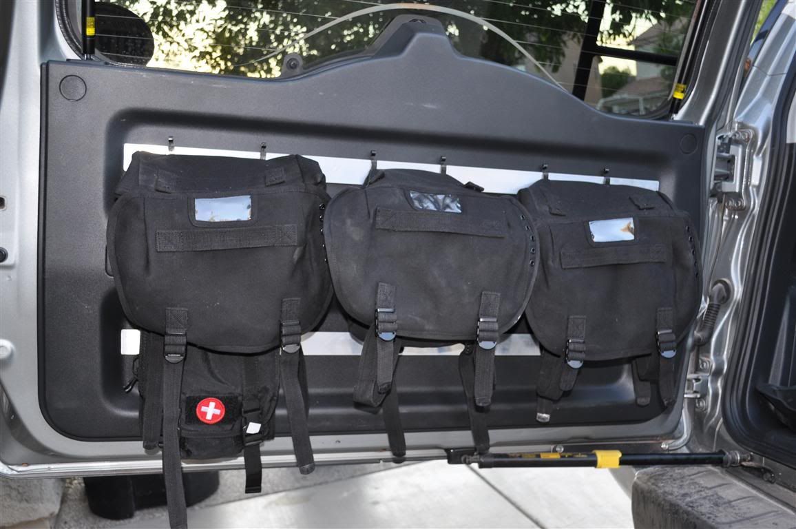 DIY rear door storage rack Toyota FJ Cruiser Forum
