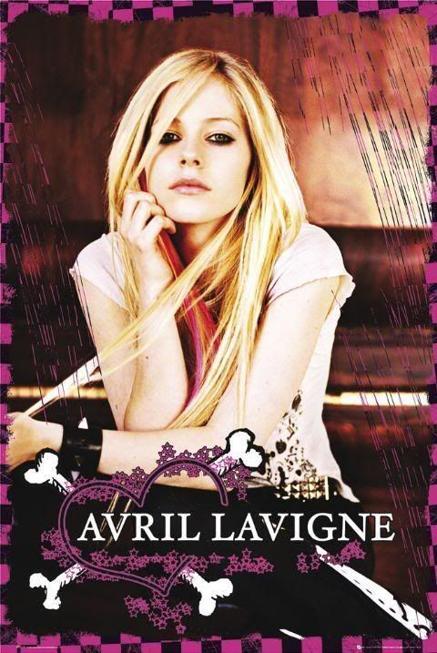 Avril Lavigne (The Best Damn Thing) Poster