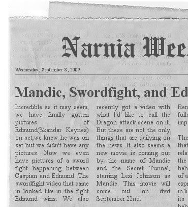 Narnia newspaper