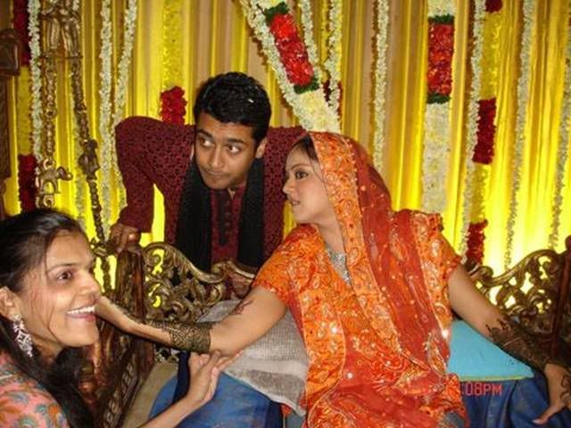 Surya Jyothika wedding pictures