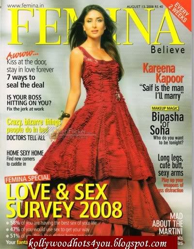 Kareena Kapoor femina magazine