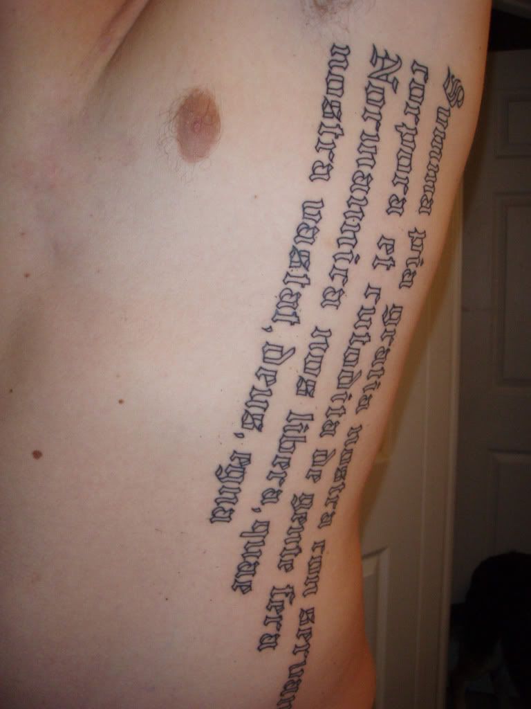 The tattoo between Evan Rachel