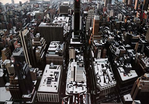 Neil Douglas Manhattan skylin : photo realistic 