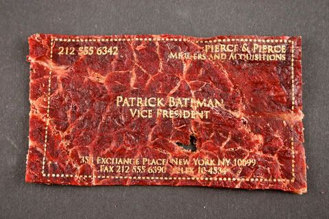 Meat Card Meat Business Card