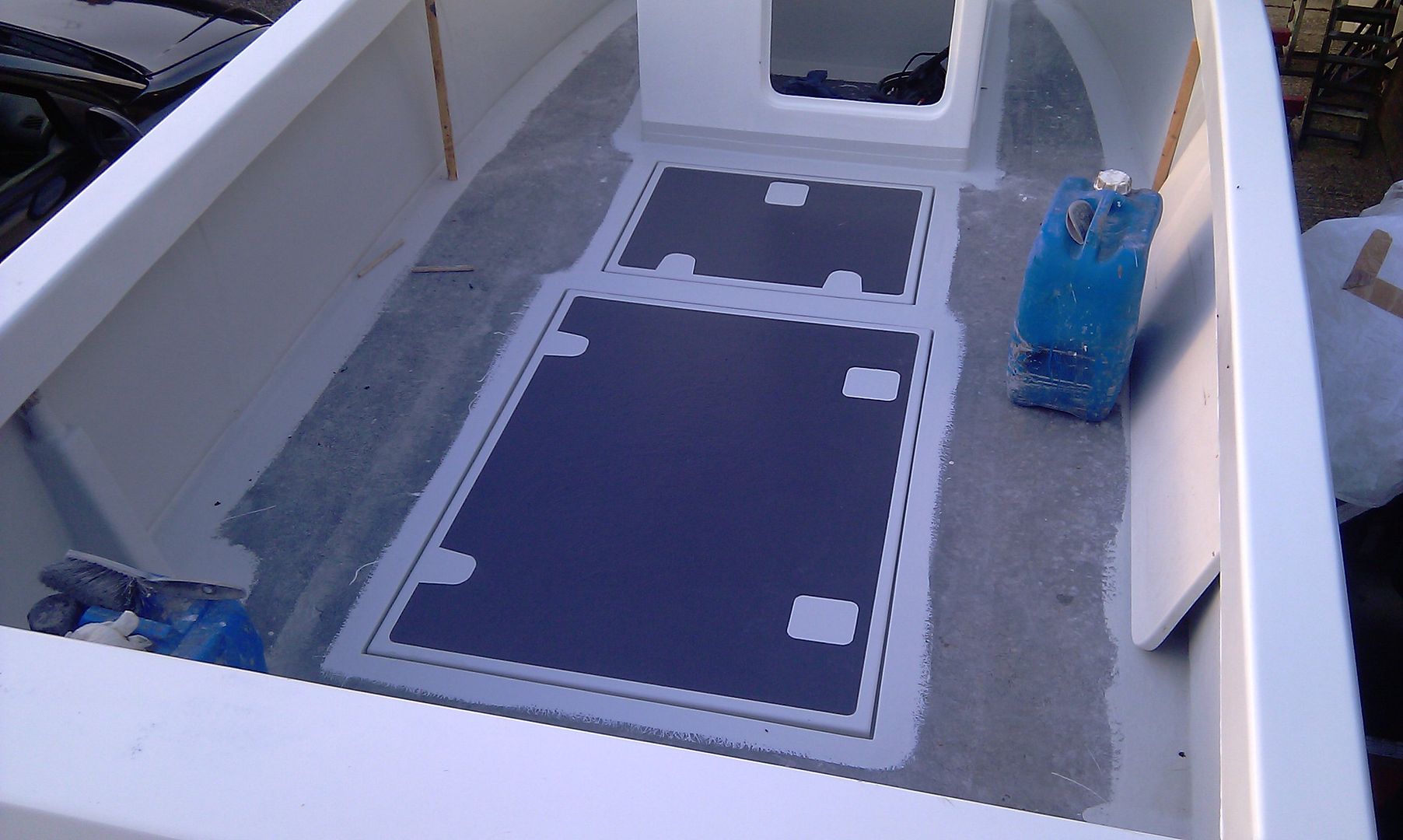 Hatch cover build Boat Design Net