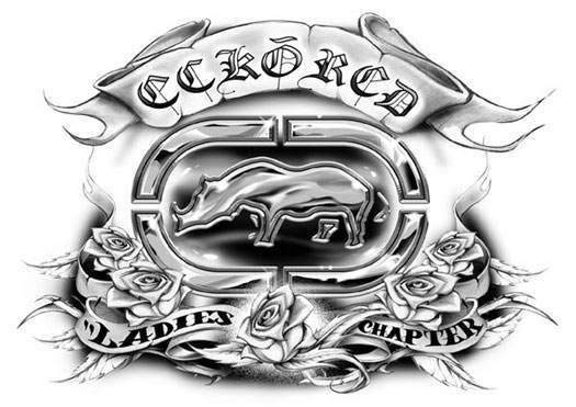 ecko logo piece