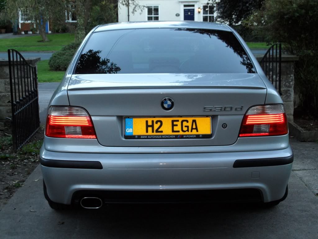 Bmw e39 530d quad exhaust #4