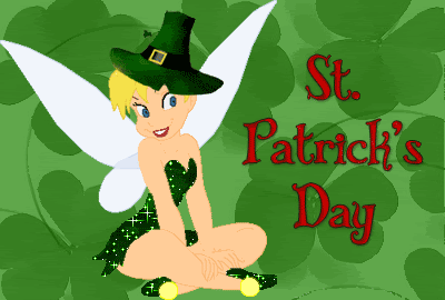 tinker bell st patricks day images