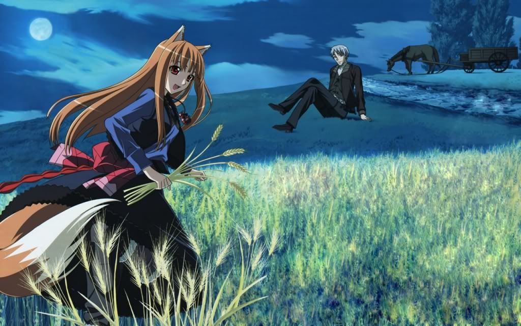 wolf desktop wallpaper. Spice and Wolf wallpaper Image