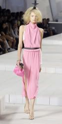 Pink Dress at Marc Jacobs Spring 2008 Ready-To-Wear Fashion Show