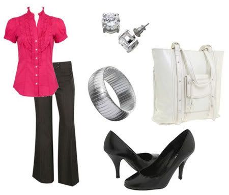 What To Wear To Work - Business Casual Outfit Example 1