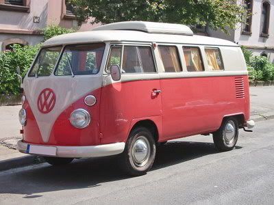 VW hippie van Image