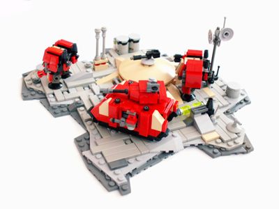 Warhammer 40,000 micro-diorama