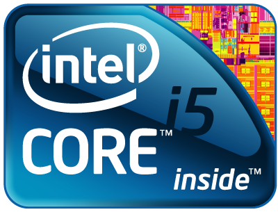 2009 Intel Core i5 processor logo