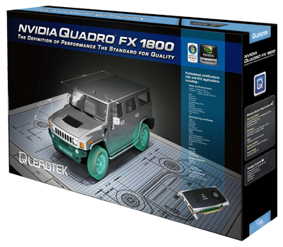 LeadTek Quadro FX 1800 box