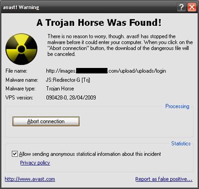 Avast Antivirus Trojan