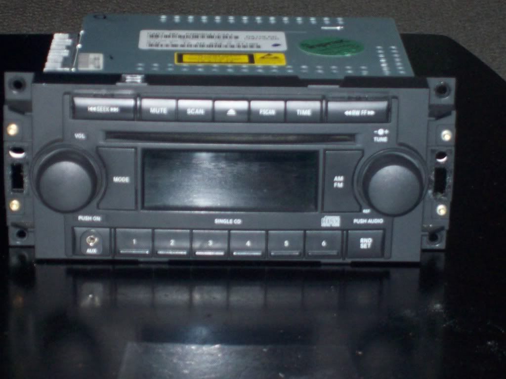 Chrysler pt cruiser radio code input #3