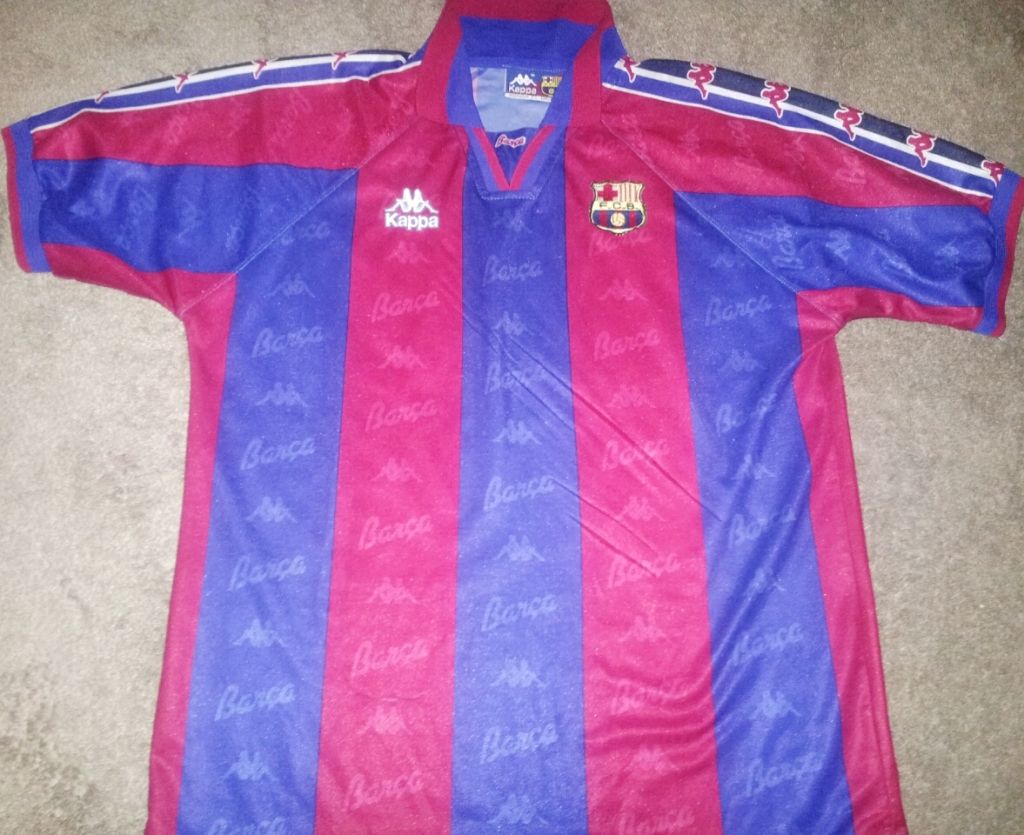 fc barcelona kappa jersey