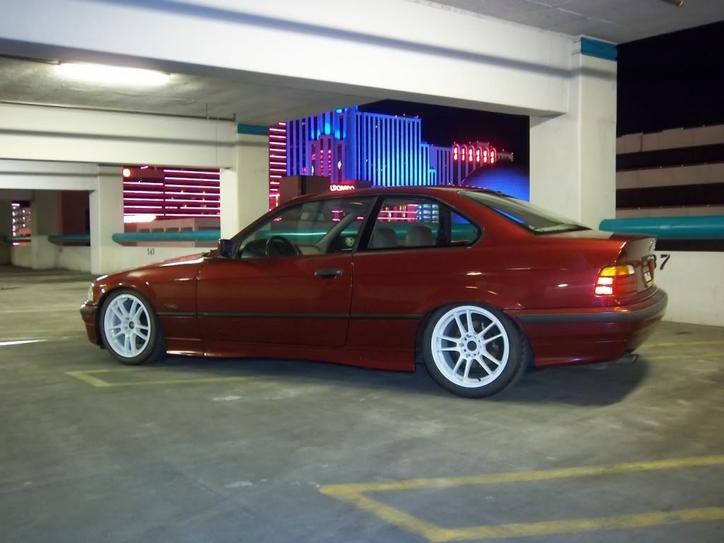 Slammed E36s with nonM