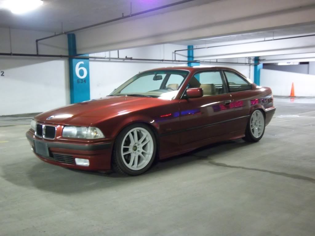 Slammed E36s with nonM