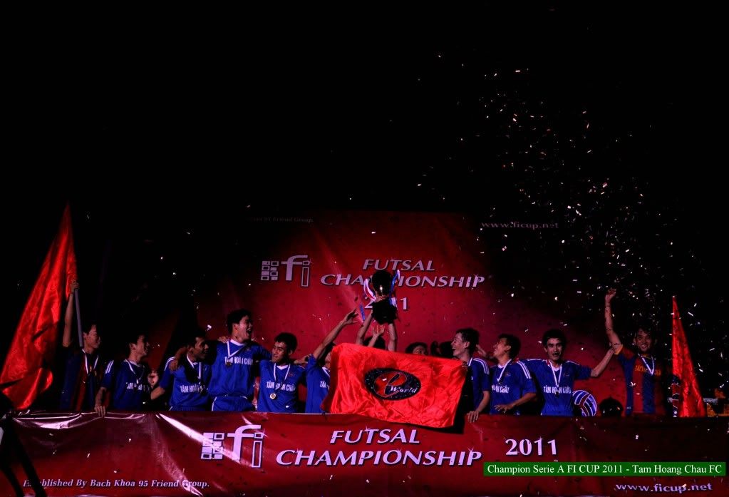 Bắt đầu mùa giải mới của hệ thống giải tấn trường futsal : Tấn trường cup 2012 - 3