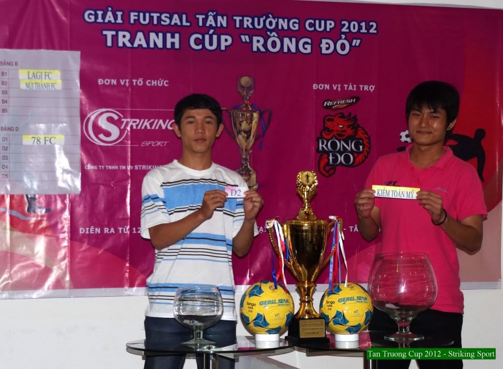 Bắt đầu mùa giải mới của hệ thống giải tấn trường futsal : Tấn trường cup 2012 - 9