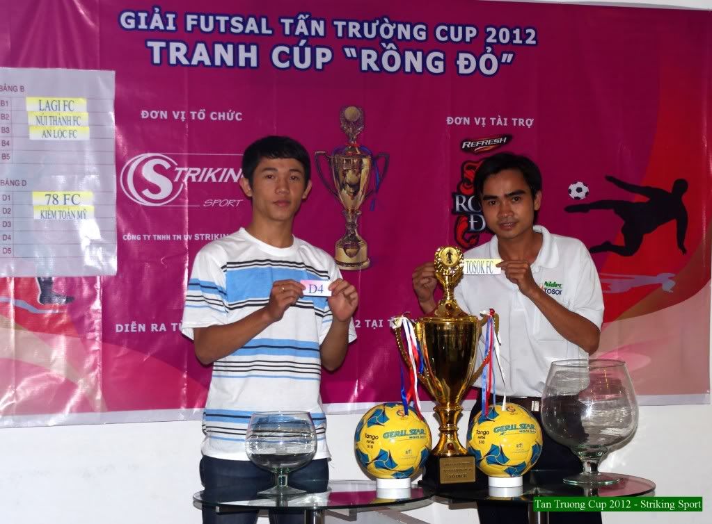 Bắt đầu mùa giải mới của hệ thống giải tấn trường futsal : Tấn trường cup 2012 - 7