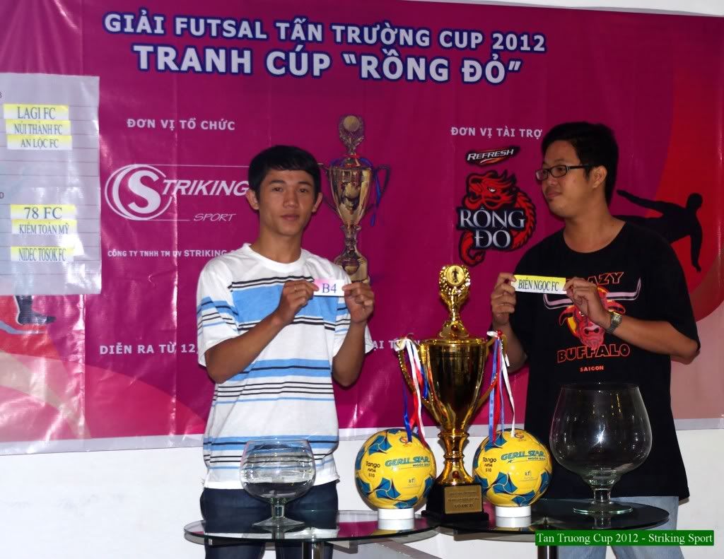 Bắt đầu mùa giải mới của hệ thống giải tấn trường futsal : Tấn trường cup 2012 - 6