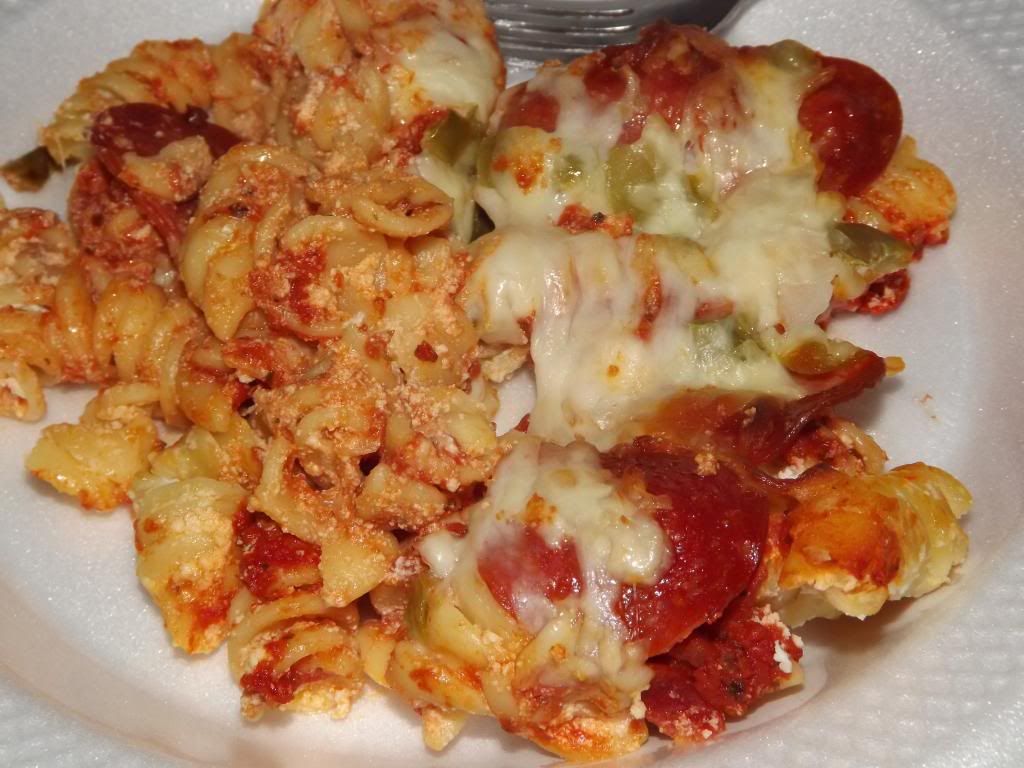 Pizza Pasta {Freezer Meal} Terrified In the Kitchen