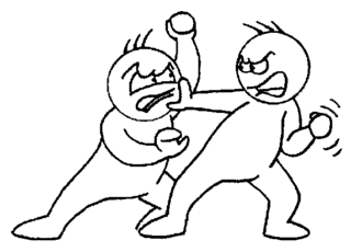 Fighting people Pictures, Images and Photos