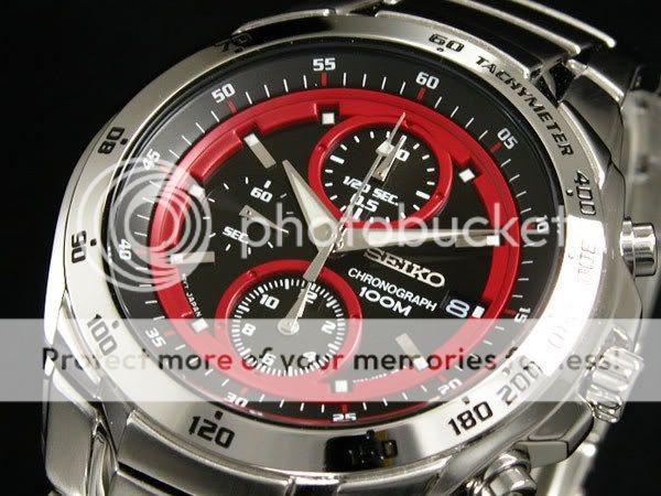 Seiko Men Daytona F1 Racer Chronograph Monster Watch Snd701 Snd701p1 
