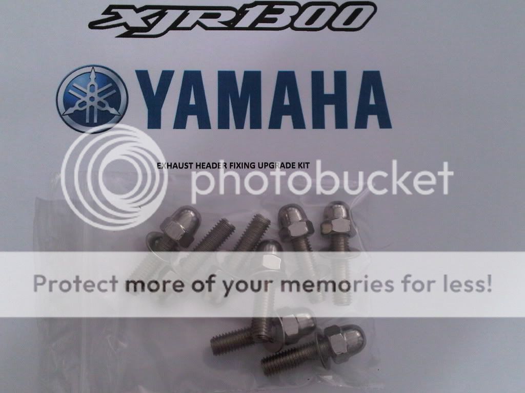 YAMAHA XJR 1200 1300 A2 ST/STEEL DOME NUT & A4 STUDS  