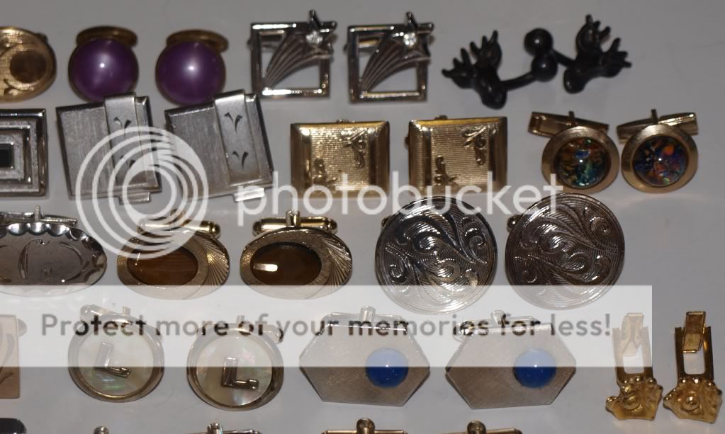 SuPeR LOT of 40 pairs of vintage cufflinks + Retro Modern Swank Dante 