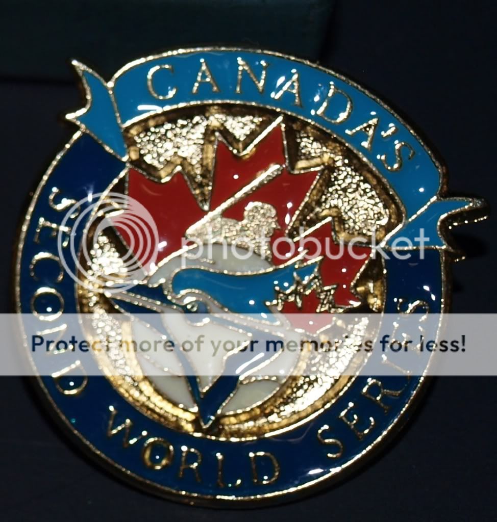 AWESOME TORONTO BLUE JAYS WORLD SERIES PRESS PIN COLLE  